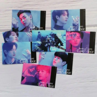 KPOP GOT7 Album Breath of Love Last Piece Photocard Double Sides Card Postcard JinYoung Mark Jackson Fans Collection Gift