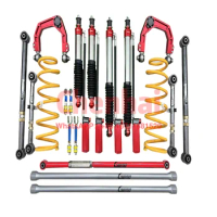 Car Front Rear Vehicle suspension kits ,nitrogen shock absorber ,springs ,control arm for LC100