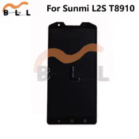 For Sunmi L2S T8910 LCD Display Touch Screen Panel Digitizer Sensor Glass Full Assembly For Sunmi L2