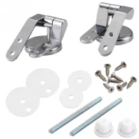 Stainless Steel Seat Hinge flush toilet cover mounting connector toilet lid hinge mounting fittings Replacement Parts