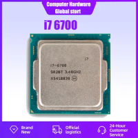 Used Core i7 6700 3.4GHz Quad-Core 65W CPU Processor LGA 1151