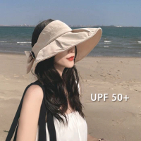sun visors for women Japan UV empty top hat women sun protection sun hat summer UV beach hat big brim sun hat