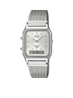 CASIO นาฬิกาข้อมือ AQ-230EM-7ADF สีเงิน