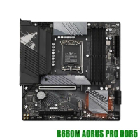 LGA 1700 B660 128GB Support 12th CPU Micro ATX Desktop Motherboard B660M AORUS PRO DDR5 For Gigabyte