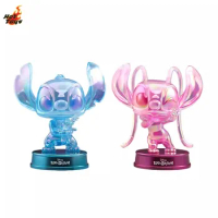 OFFICIAL Hot Toys Lilo &amp; Stitch COSBABY Stitch Angel Iridescent Version Figure Exclusive Collectible Christmas Gifts