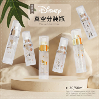 收納王妃 Disney 迪士尼 金銀系列 30ml 50ml 噴霧分裝瓶 真空噴霧瓶 (4入組)