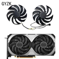 New MSI GeForce RTX4060 4060ti 4070 VENTUS 2X BLACK OC Graphics Card Replacement Fan PLD10010S12HH