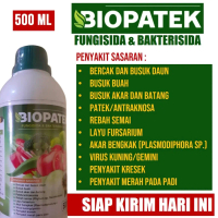 BIOPATEK 500 ML - Fungisida & Bakterisida Hayati | Ampuh Atasi Busuk Akar, Layu, Antraknosa, Virus T