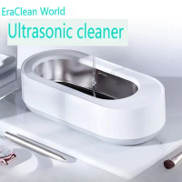 EraClean ultrasonic cleaning machine World Clean home glasses washing machine Jewelry braces watch chain cleaning tool