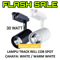 Lampu spotlight rel 30 watt 30w lampu sorot rel track 30 watt 30watt