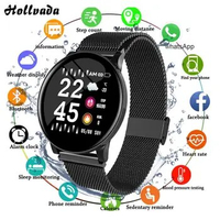 Smart Watch Men Women Touch Screen Blood Pressure Heart Rate Smartwatch Women Waterproof Watch Sport For Android IOS 2020