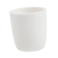 Alumina Crucible, 10 Ml, Bahan Al2O3 > 99%, Aksesori Makmal, Digunakan untuk Mencairkan Bahan