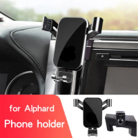 For toyota alphard 30 Phone holder Air conditioning air outlet mobile phone holder alphard anh30 Accessories