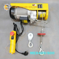 new - katrol elektrik / mini electric hoist 400/800 kg β willfred