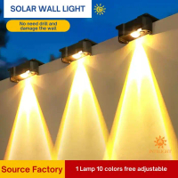 [Intelight]Solar Panel/LED SolarLamp Hias Taman,Tangga,Sudut Tenaga Surya/Solar Cell/Solar DeckLight