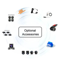 Android Car Radio Navigation Multimedia Accessories For AHD Rear View Camera USB DVR 360 Camera TPMS OBD Tools Micphone