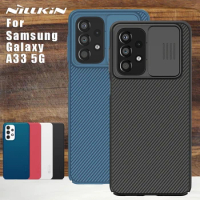 NILLKIN for Samsung Galaxy A33 5G case Slide Protect Lens Camera Protection CamShield Back cover for Samsung A33 5G