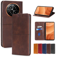 Realme GT5 Pro Book Style Case Business Leather Flip Cover For Realme GT5 GT2 Pro GT Neo 5 SE 3 3T 2 2T Master GT3 Magnetic Case