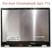 13.5'' IPS LCD Screen Display Touch Digitizer with Frame for Acer Chromebook Spin CP713-2w Series N19Q5 Assembly 2256*1504