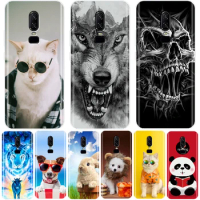 For OnePlus 6 6T Case Silicone Soft Tpu Back Cover For OnePlus 6T Case OnePlus 6 Phone Case Shockproof Protective Bumper Fundas