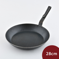 Turk 土克鍋 熱鍛短柄格紋深鐵鍋 28cm 65330 德國製 平底鍋 (電磁爐 IH爐可用)
