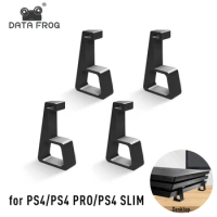 DATA FROG Cooling Horizontal Holder For PS4 Slim Pro Feet Stand Game Machine Cooling Legs Bracket For PS4 Accessories