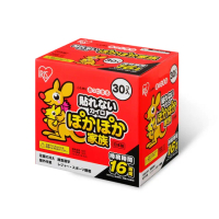 【日本IRIS】日本製 境內版 袋鼠 長效 16H 手握式 暖暖包 30片/盒 x2盒(共60片)