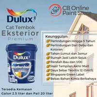 CAT TEMBOK DULUX - SAGOO 44138M - PAIL WEATHERSHIELD