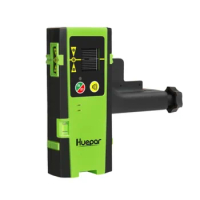 Huepar Laser Detector LR-6RG,,Red and Green Beams Laser Level Receiver