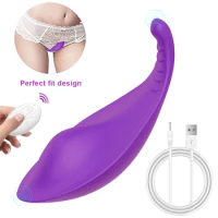 Wireless Remote Control Vibrating G Spot Clitoris Stimulator Wearable Panties Dildo Vibrators Sex Toys for Women Couples Adult