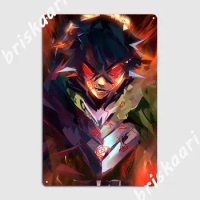 Naofumi Iwatani Rage Poster Metal Plaque Club Party Kitchen Personalized Wall Decor Tin Sign Posters