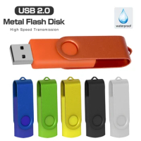 128gb High Speed Metal USB 2.0 Mini Pen Drive 16gb 32gb 64gb 8gb Waterproof 256GB USB Flash Drive Portable Computer Flash Disk