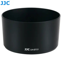 JJC Reversible Lens Hood Compatible with Canon RF 85mm F2 Macro IS STM Lens for EOS R R3 R5 R6 RP Ra Replaces ET-77 Lens Hood