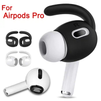 Soft Silicone In-ear Eartips for Apple Airpods Pro Ear Hooks Case Covers Anti Slip Earpads for Airpods Pro Replacement Earhooks