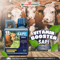 VITAMIN BOOSTER Probiotik Khusus Sapi, Vitamin Ternak Organik Penggemuk Sapi Meningkatkan Nafsu Maka