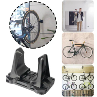 Bicycle Parking Buckle Adjustable Wall Mounted Bike Holder Space Saving Wall Hovering Bike Rack for Indoor Garage Organization