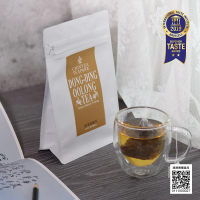 【沁意】比賽茶師精焙-凍頂烏龍茶包10入(iTQi國際美食獎/傳統中烘焙濃香茶)