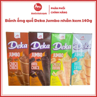 Bánh Ống Quế Deka Jumbo Nhân Kem Đủ Vị 140g