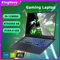 L8 12th Gen Intel i9 12900H Gaming Laptop IPS Screen NVIDIA RTX 3060 6G 16 Inch Notebook Windows 11 Gamer PC Computer i7 WiFi6