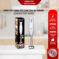 [HCM-SHIP 2H] SOKANY 1707/1800/1704-S/HB-250A Multifunctional Hand Blender, 300W Powerful Grinding, 