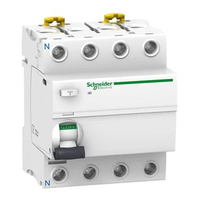 Schneider A9R74463 Acti 9 iID RCCB 4P 63A 300mA type AC