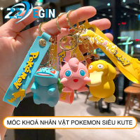 Móc Chìa Khoá Pokemon, Pikachu, Purin, Lizardon Hot Trend Treo Balo, Túi Xách, Móc Chìa Khoá Xe Máy,