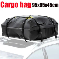 600D Waterproof Cargo Bag Car Roof Cargo Carrier Universal Luggage Bag Storage for Travel Camping Luggage Storage Box Body Kit