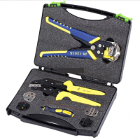 Crimping Tool Professional Wire Crimper Multi-tool Wire Stripper Cutting Pliers Cable Cutter Tools Set