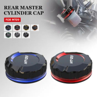 Rear Brake Fluid Cylinder Master Reservoir Cover Oil Cap FOR YAMAHA MT09 2018-2019-2020-2021-2022-2023 MT 09 MT-09 Accessory