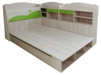 【尚品家具】233-06 麥克華斯基3.5尺兒童床組~~另有4尺書桌 / 5尺書櫃~~