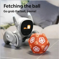 Intelligent Chatgpt Robot Dog Loona Luna Emotional Interaction Virtual Pet Ai Puzzle Electronic Accompany Pet Desktop Robot Gift