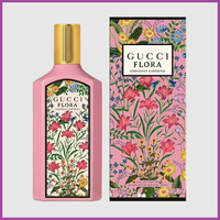 【GUCCI 古馳】FLORA 幻夢梔子花女性淡香精 GORGEOUS GARDENIA(100ML EDP 公司貨 )｜期間限定◆秋冬迷人香氛