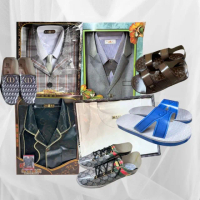 【上芳香業】紙紮用品 紙紮男裝 內衣 紙紮鞋子 男裝C-3(紙紮外套 紙紮拖鞋 衣服 紙紮西裝)
