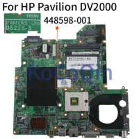 KoCoQin Laptop Motherboard For HP Compaq V3000 DV2000 Mainboard 448598-001 06228-3 965 DDR2
